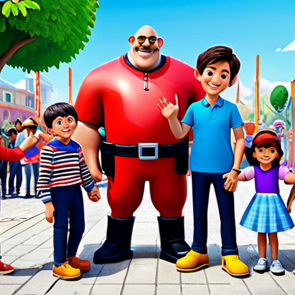 띠띠뽀를 테마로 한 축제 - Tittipo and Friends Meet & Greet**

"Children interacting with Tittipo, Diesel, and other Tittipo ch...