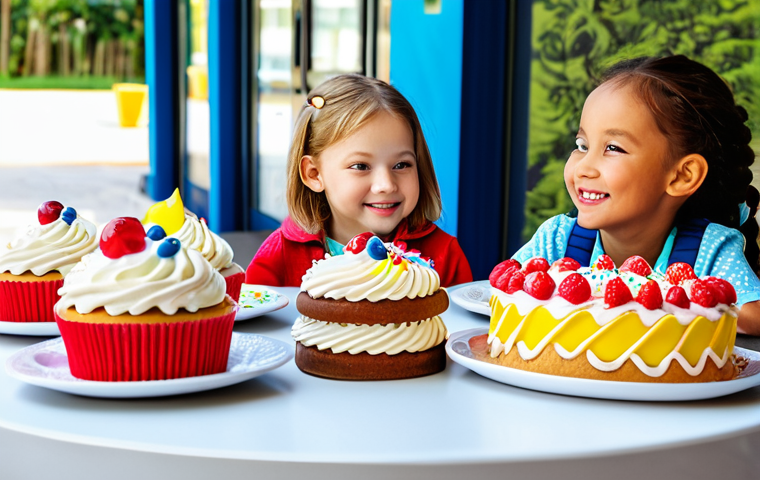 띠띠뽀를 테마로 한 축제 - Tittipo-Themed Activities**

"Children engaged in painting and crafting activities with Tittipo them...