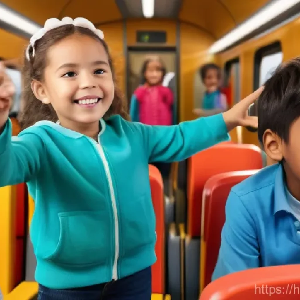 띠띠뽀의 미래 전망 - **Prompt: "A vibrant and joyful scene where a group of diverse children, aged 4-7, are actively enga...