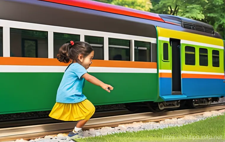 띠띠뽀의 미래 전망 - **Prompt: "A vibrant and joyful scene where a group of diverse children, aged 4-7, are actively enga...