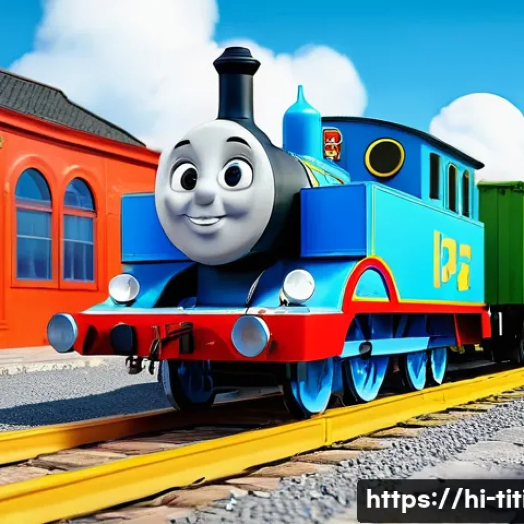 띠띠뽀 콘텐츠와 교육적 효과 연구 - **Title: A Helping Wheel: Friendship and Cooperation**
    An animated illustration featuring Titipo...