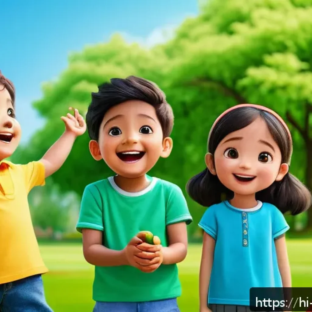 띠띠뽀 한국 방영 일정 - A vibrant and colorful scene featuring the main characters of the children&rsquo;s cartoon "띠띠뽀" happily p...